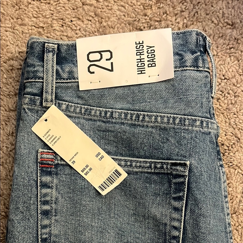 BDG High Rise Blue Jeans